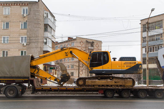 How to Load a Mini Excavator on a Trailer