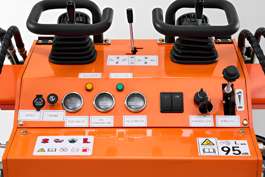 how to operate a skid steer loader