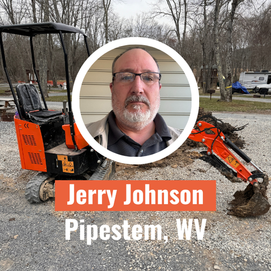 Mini Excavator in Pipestem, West Virginia | Demo Room Host - Jerry Johnson