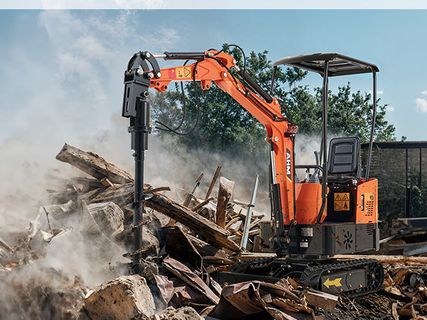 auger attachment handles everything from soil sampling and tree planting to fencing setting up and foundation work.