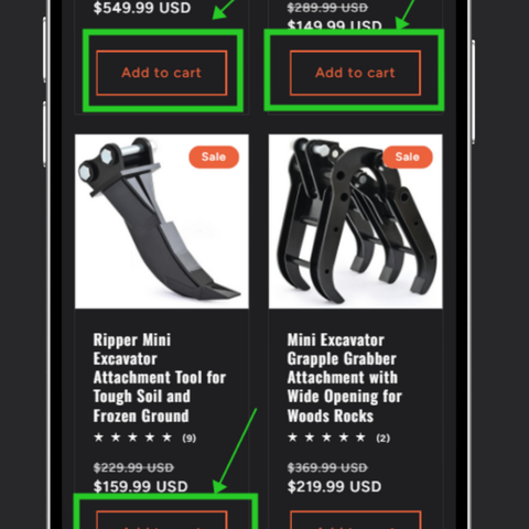 <strong>Step 3 – Add Attachments to Cart</strong>