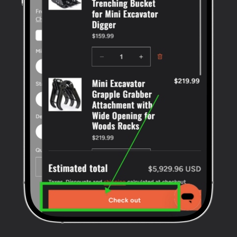 <strong>Step 4 – Go to Checkout</strong>