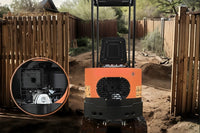 13.5 HP mini excavator