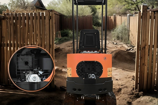 13.5 HP mini excavator