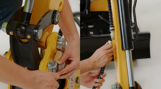 How to Install a Hydraulic Breaker on a Mini Excavator