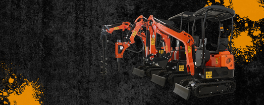 Hydraulic or Manual Quick Hitches for Your Mini Excavators