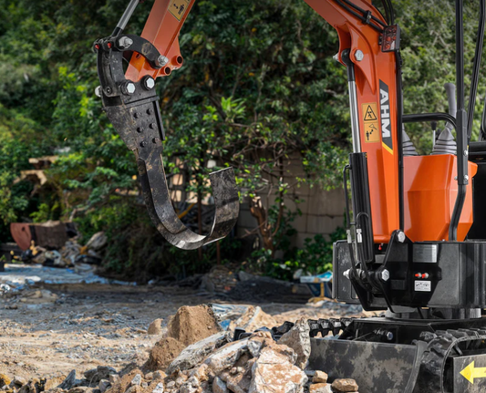 How to Add a Blade Attachment to Your Excavator