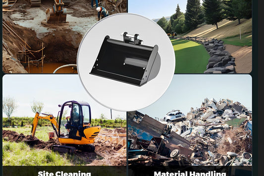 How to Choose a Grading Bucket for Your Mini Excavator