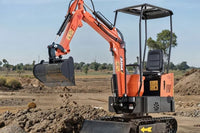 skeleton bucket for a mini excavator