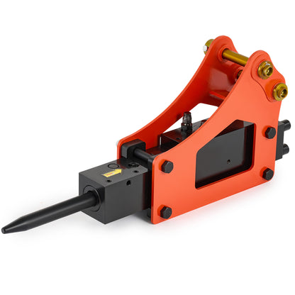 Hydraulic Break Hammer Mini Excavator Attachment with 2 Chisels Drilling Tool