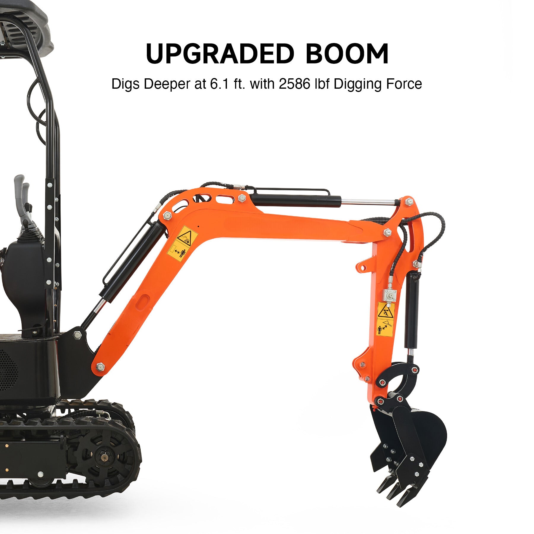 13.5 hp Mini Excavator 1 Ton Mini Digger for Construction Site Farm Garden Alley