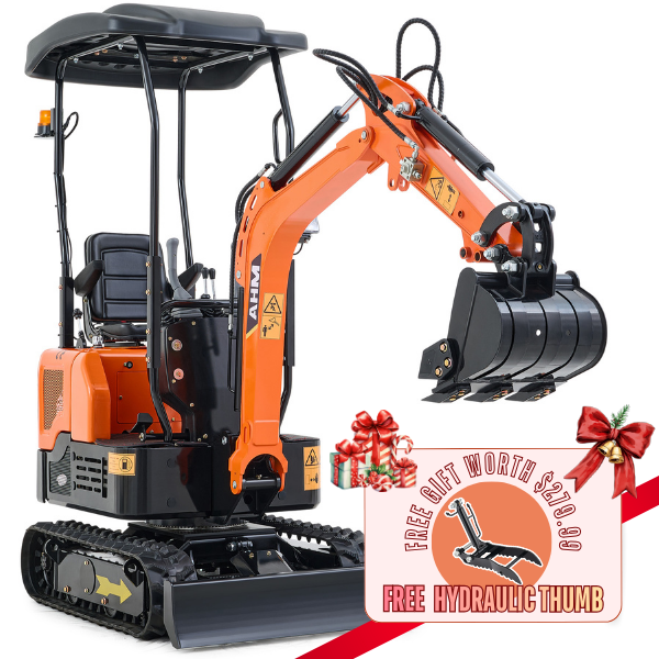 AX-12 | 13.5 HP B&S Engine Mini Excavator