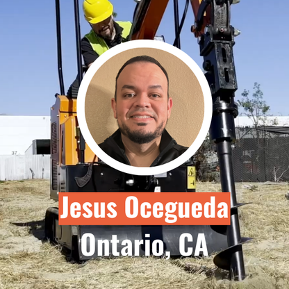 Mini Excavator in Ontario, California | Demo Room Host - Jesus Ocegueda