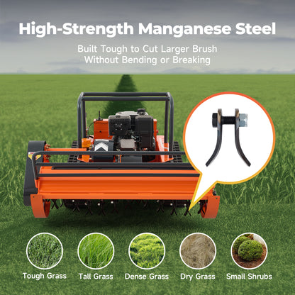 Remote Control Lawn Mower Replacement Blades, 24 Sets