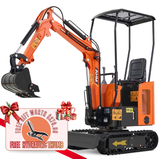 AX-15 | 13.8 HP Kubota Engine Mini Excavator