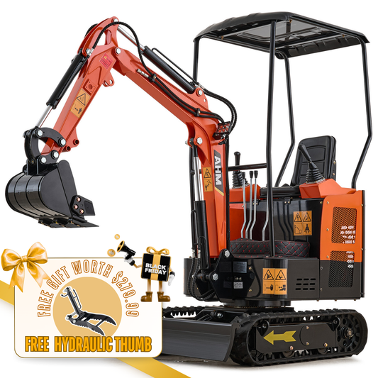 AX-16 | 23 HP 1.3 Ton B&S Engine Mini Excavator