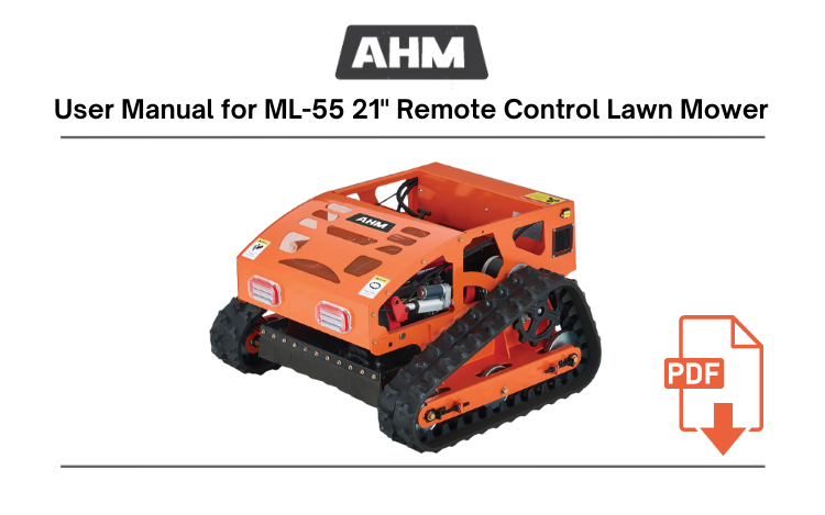 ML-55 21" Remote Control Lawn Mower