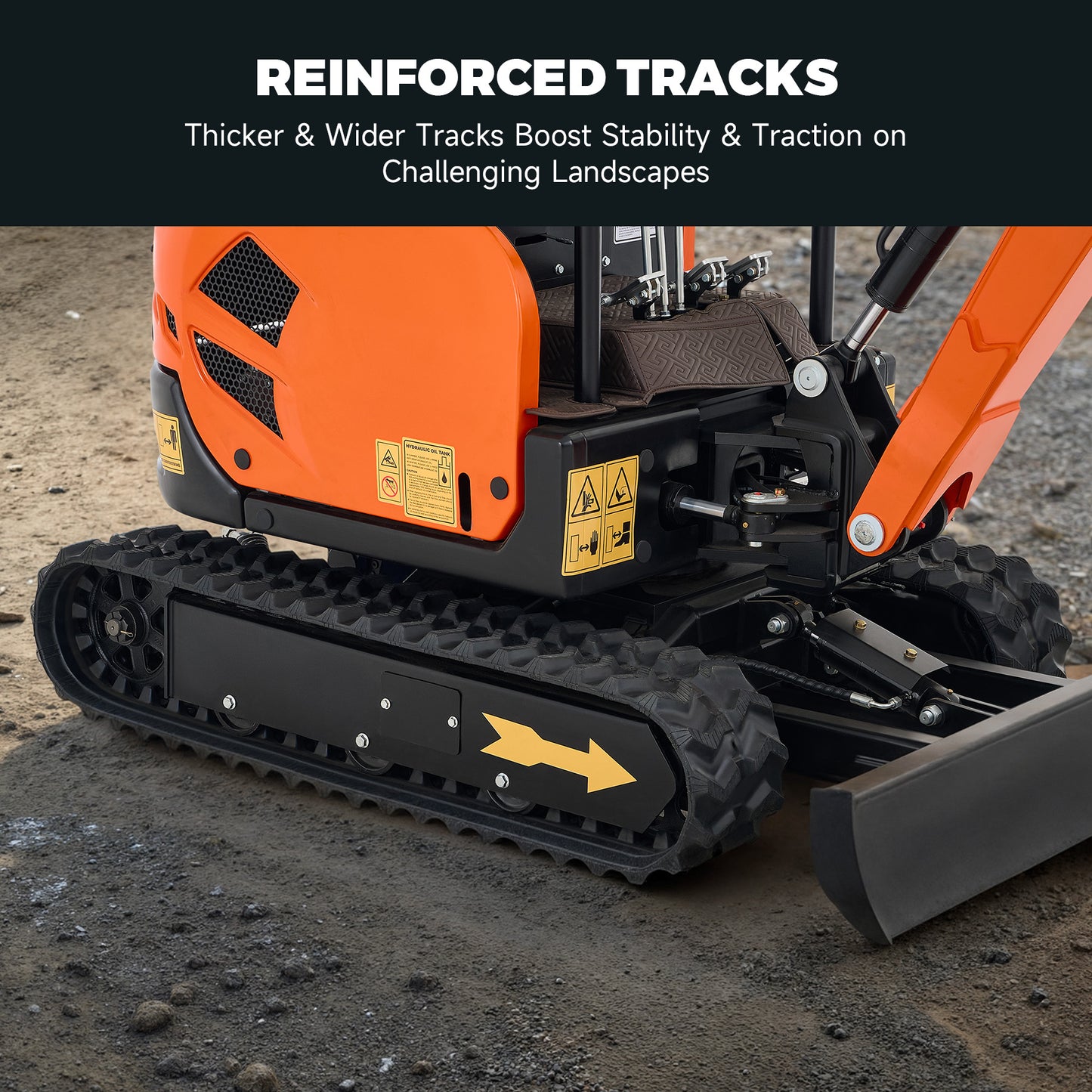AX-17 | 23 HP B&S Engine 1.6 Ton Mini Excavator with Swing Boom