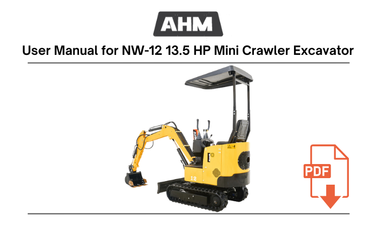 NW-12 13.5 HP Mini Excavator