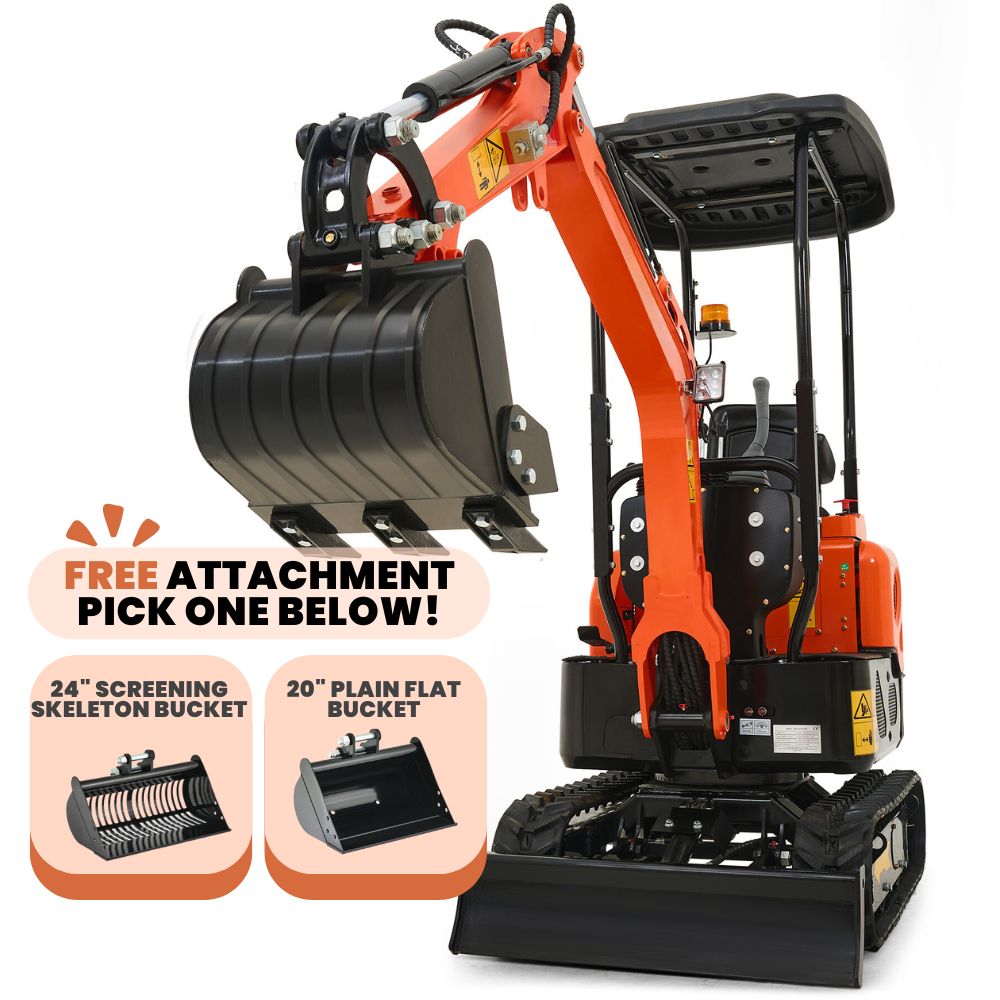 AX-12 | 13.5 HP B&S Engine Mini Excavator