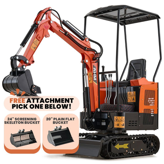 AX-16 | 23 HP 1.3 Ton B&S Engine Mini Excavator