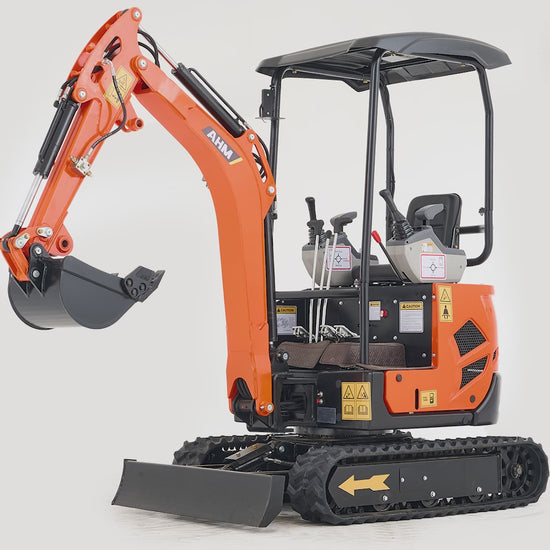 AX-17 | 23 HP B&S Engine 1.6 Ton Mini Excavator with Swing Boom
