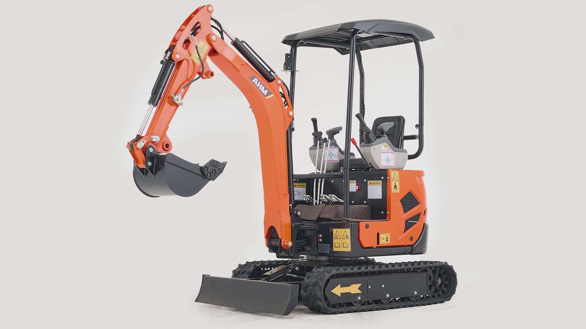 AX-17 | 23 HP B&S Engine 1.6 Ton Mini Excavator with Swing Boom